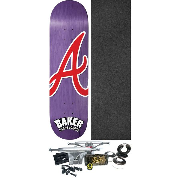 Baker Skateboards Andrew Reynolds ATL Skateboard Deck - 8.5" x 32" - Complete Skateboard Bundle
